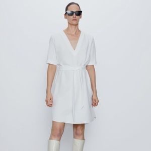 𝗡𝗪𝗢𝗧 𝗭𝗮𝗿𝗮 • Textured Dress